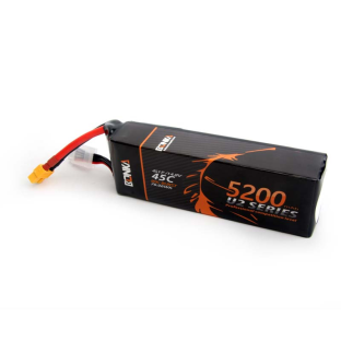 BONKA 5200mAh 45C 4S LiPo Battery for RC Helicopter